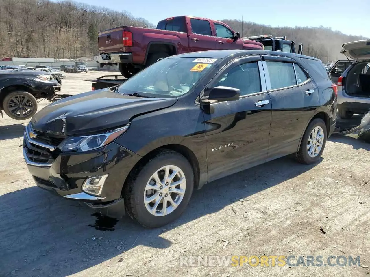 1 Фотография поврежденного автомобиля 2GNAXHEV8L6145549 CHEVROLET EQUINOX 2020
