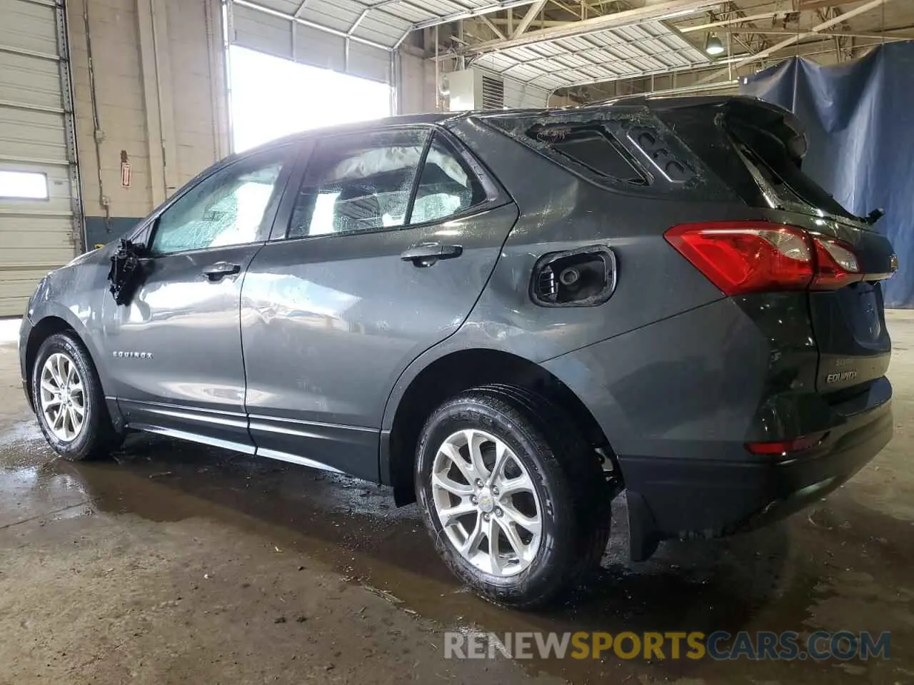 2 Photograph of a damaged car 2GNAXHEV8L6180088 CHEVROLET EQUINOX 2020