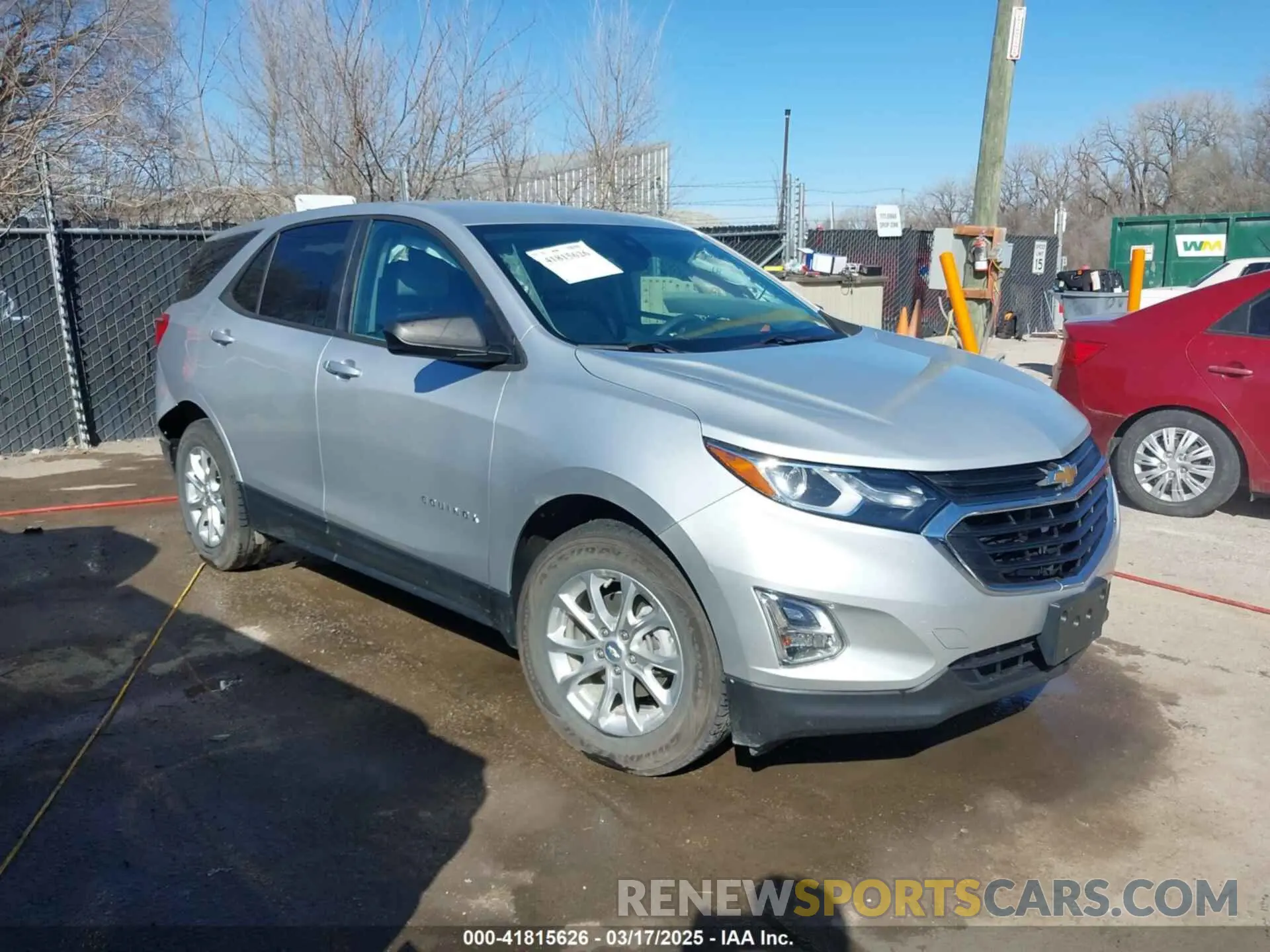 1 Фотография поврежденного автомобиля 2GNAXHEV8L6234585 CHEVROLET EQUINOX 2020