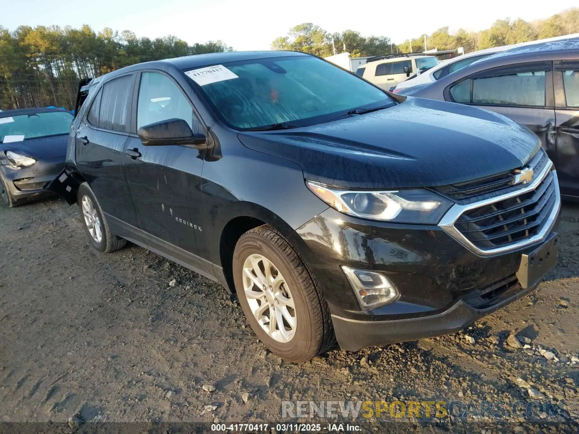 1 Фотография поврежденного автомобиля 2GNAXHEV8L6256778 CHEVROLET EQUINOX 2020