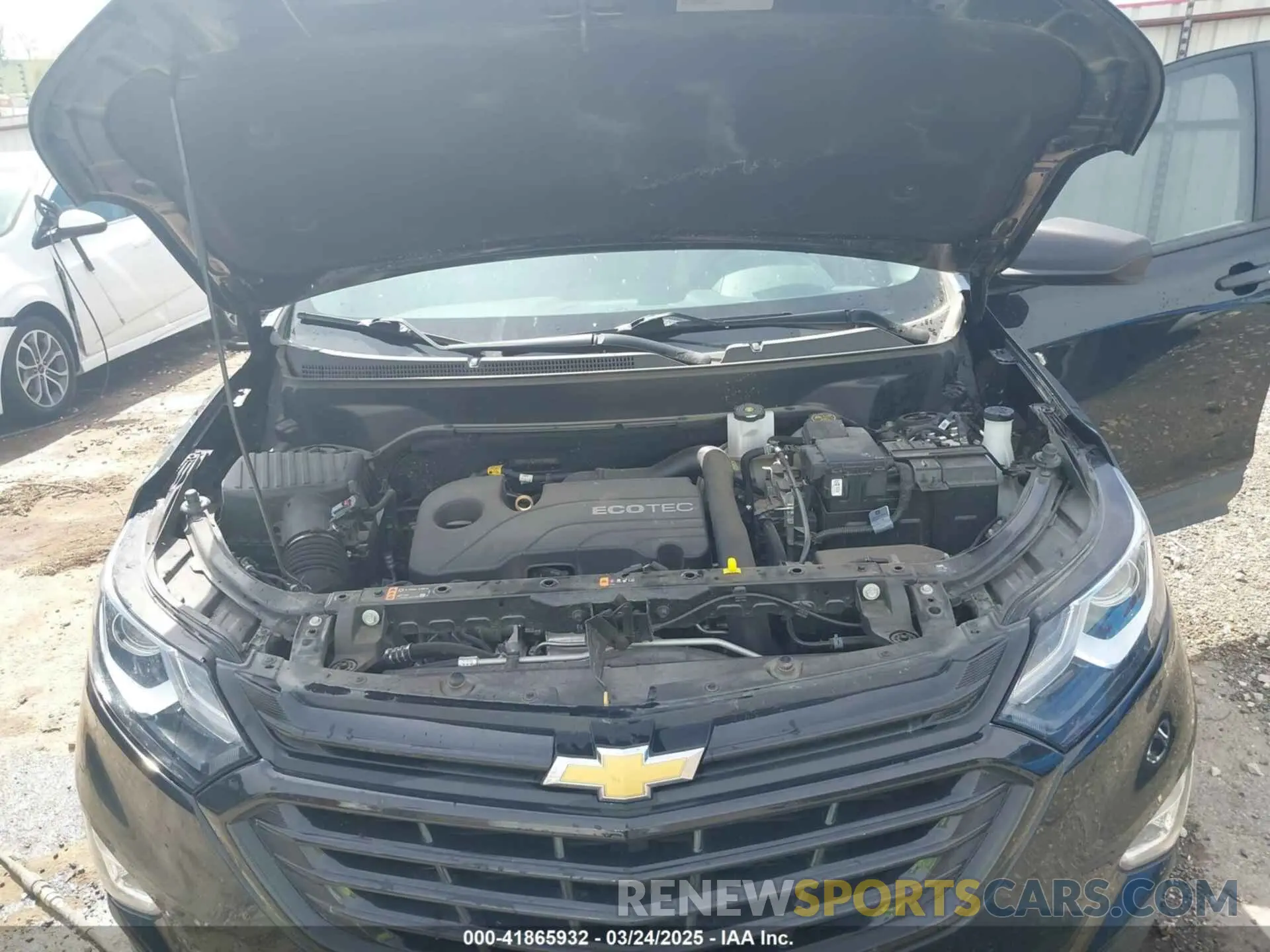 10 Photograph of a damaged car 2GNAXHEV8L6266968 CHEVROLET EQUINOX 2020