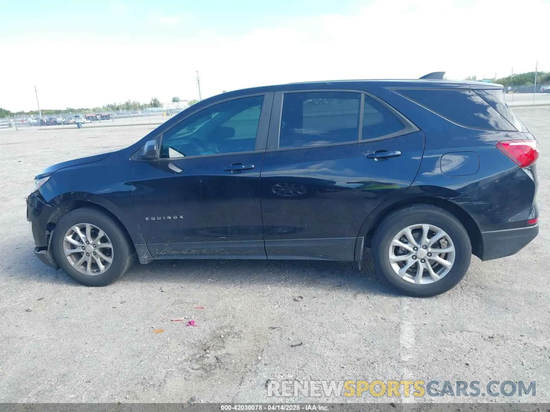 14 Photograph of a damaged car 2GNAXHEVXL6209798 CHEVROLET EQUINOX 2020