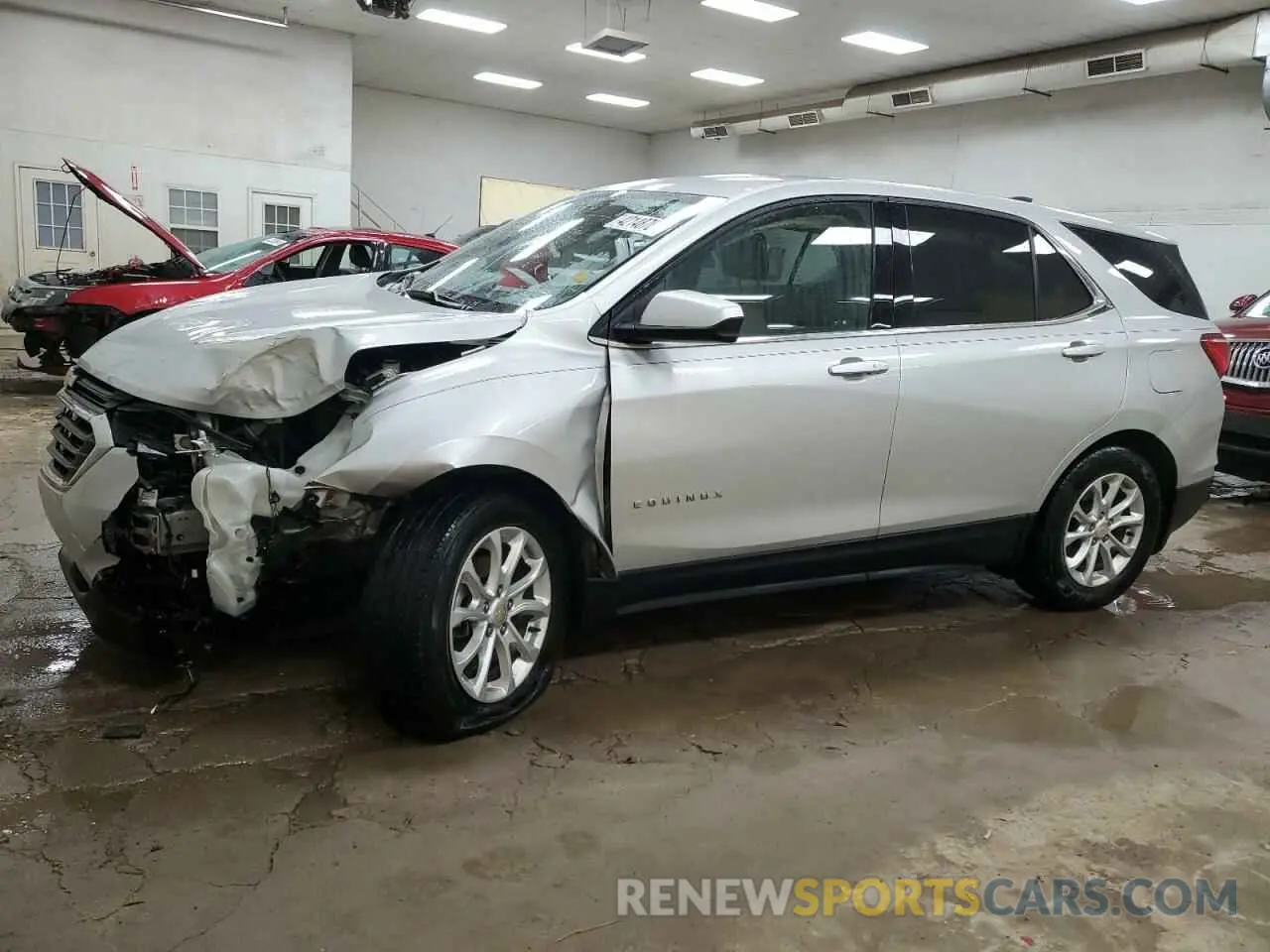 1 Photograph of a damaged car 2GNAXJEV4L6109459 CHEVROLET EQUINOX 2020