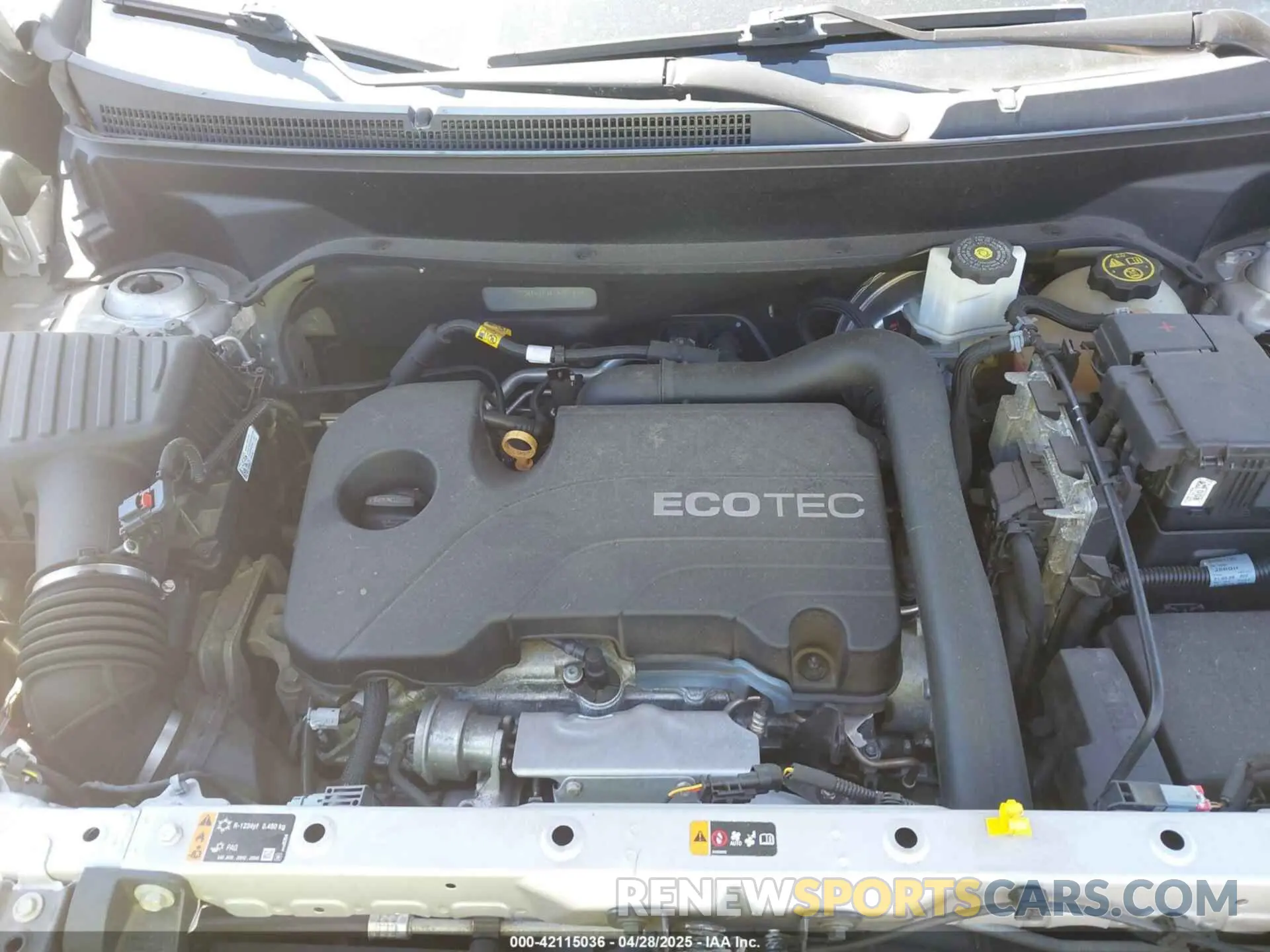 10 Photograph of a damaged car 2GNAXJEV4L6191855 CHEVROLET EQUINOX 2020