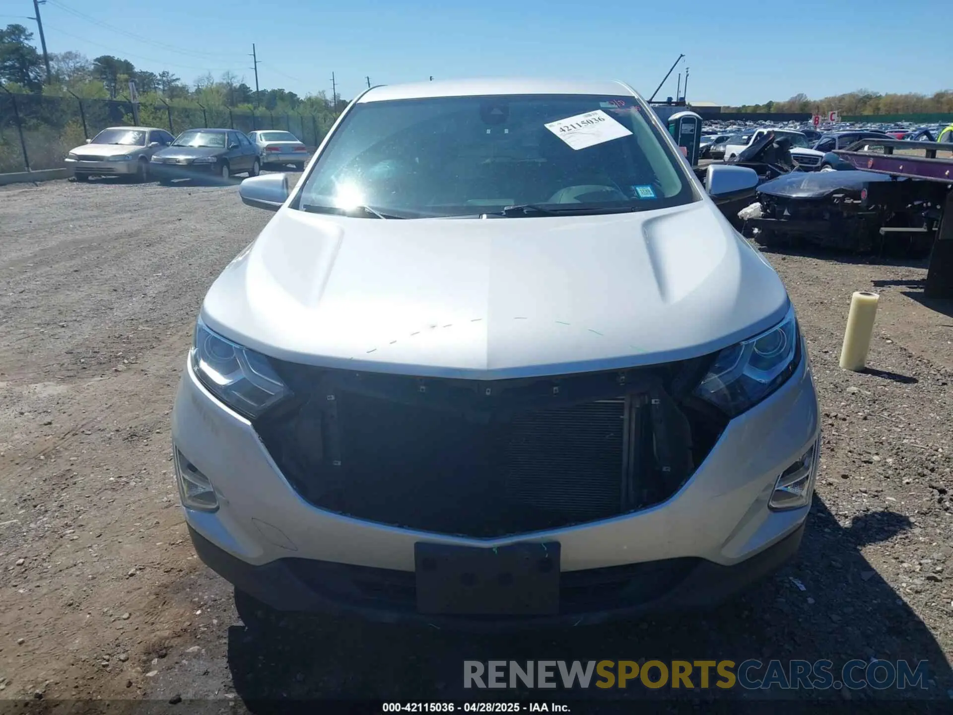12 Photograph of a damaged car 2GNAXJEV4L6191855 CHEVROLET EQUINOX 2020