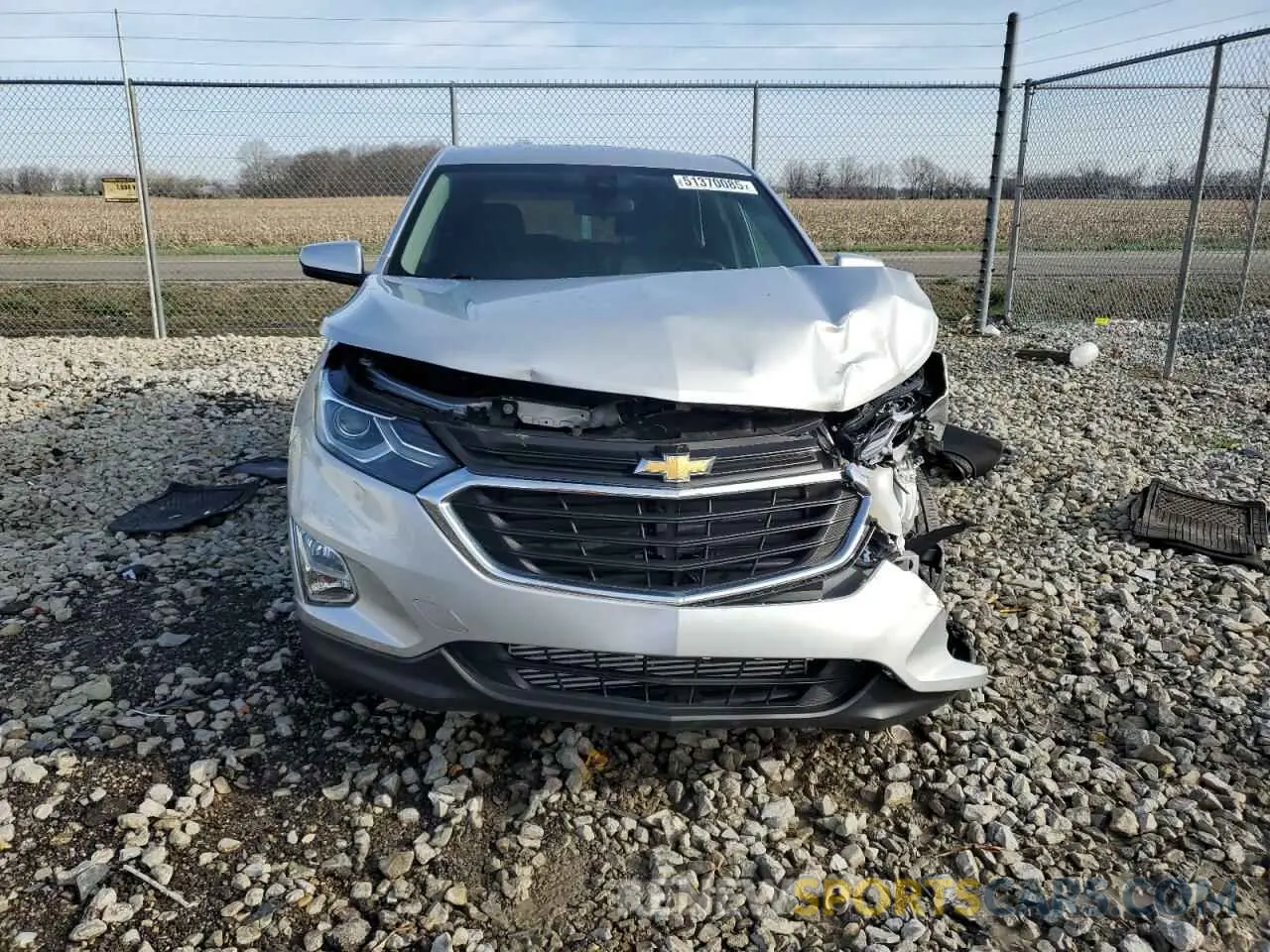 5 Фотография поврежденного автомобиля 2GNAXJEV4L6227589 CHEVROLET EQUINOX 2020