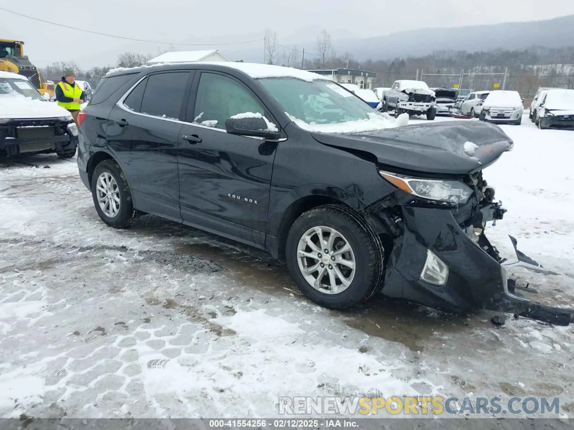 1 Photograph of a damaged car 2GNAXJEV5L6128909 CHEVROLET EQUINOX 2020
