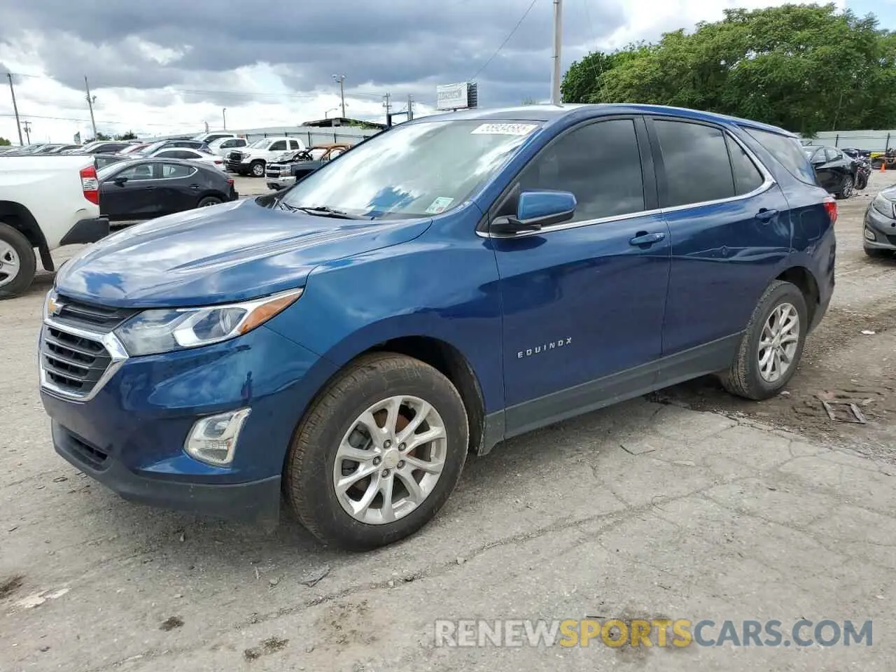 1 Photograph of a damaged car 2GNAXJEV5L6197132 CHEVROLET EQUINOX 2020