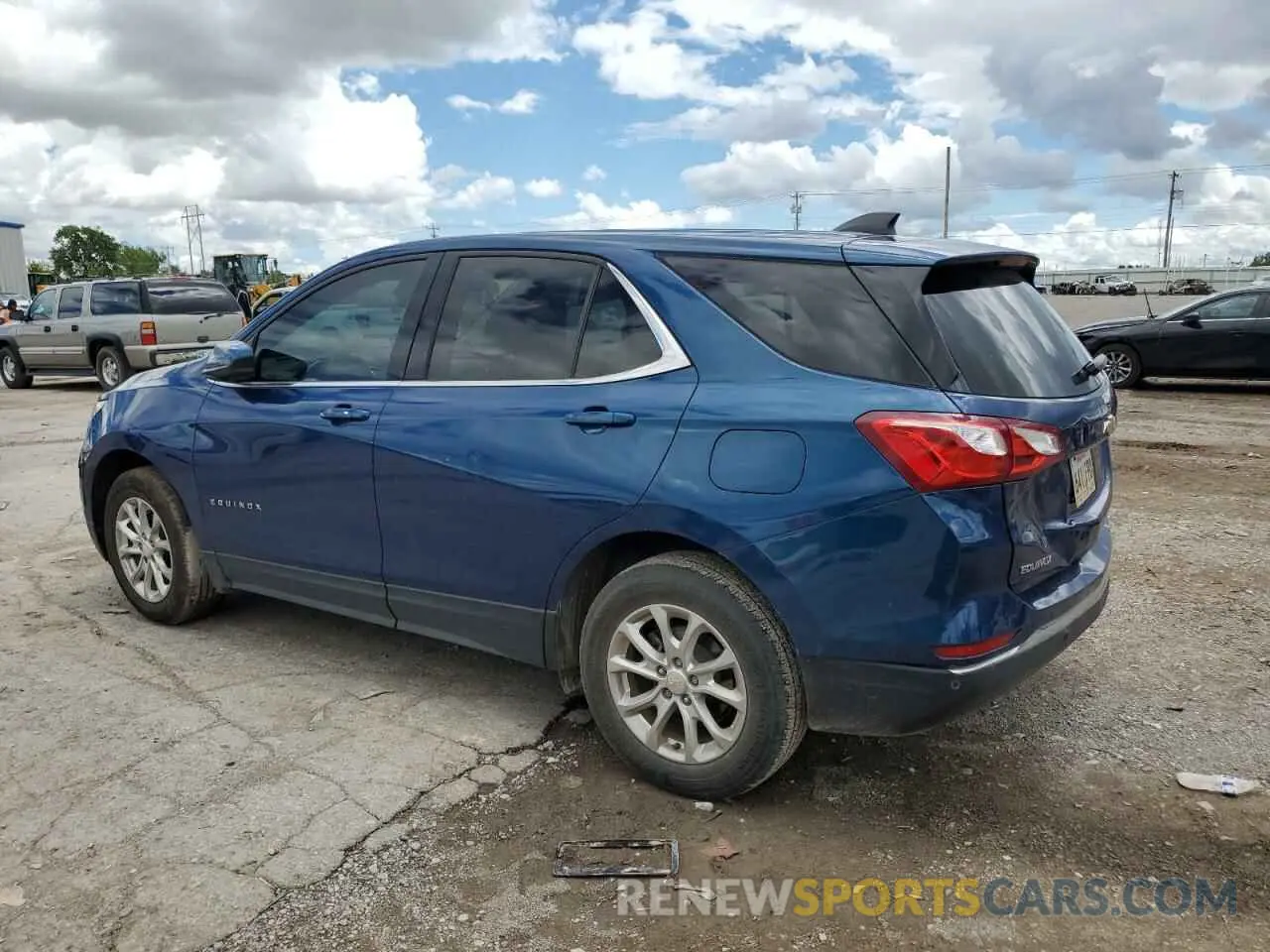 2 Photograph of a damaged car 2GNAXJEV5L6197132 CHEVROLET EQUINOX 2020