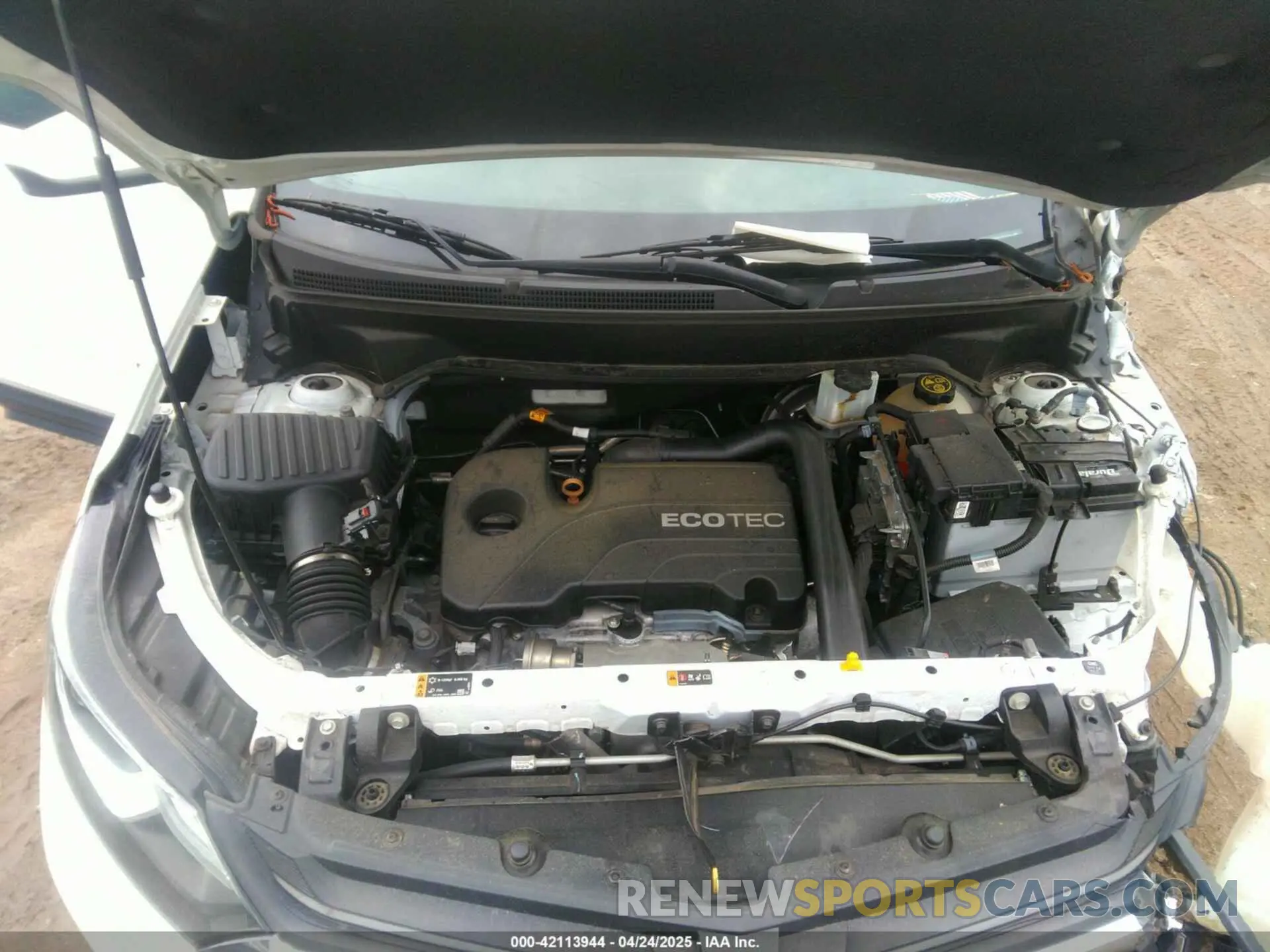 10 Photograph of a damaged car 2GNAXJEV6L6126540 CHEVROLET EQUINOX 2020