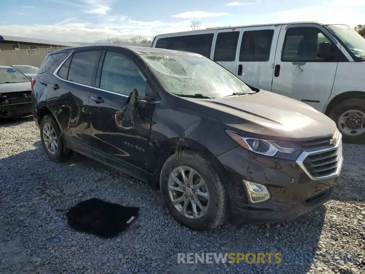 4 Photograph of a damaged car 2GNAXJEV6L6264000 CHEVROLET EQUINOX 2020