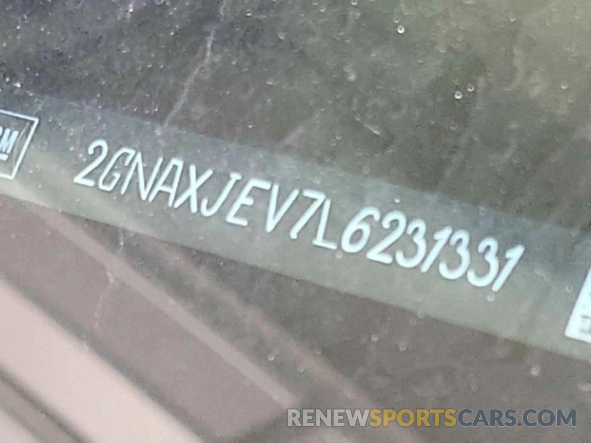 25 Photograph of a damaged car 2GNAXJEV7L6231331 CHEVROLET EQUINOX 2020