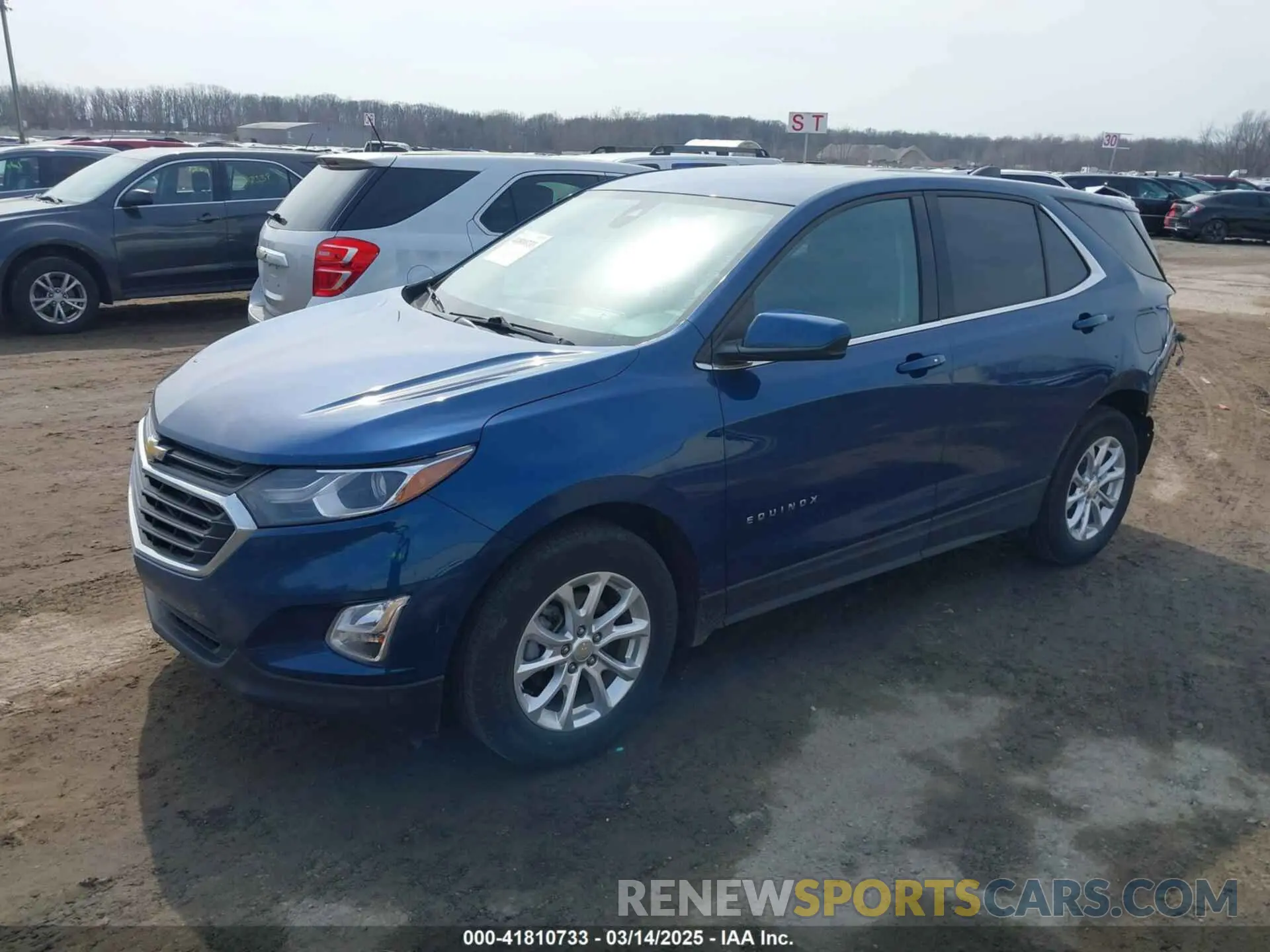 2 Photograph of a damaged car 2GNAXJEV8L6283311 CHEVROLET EQUINOX 2020