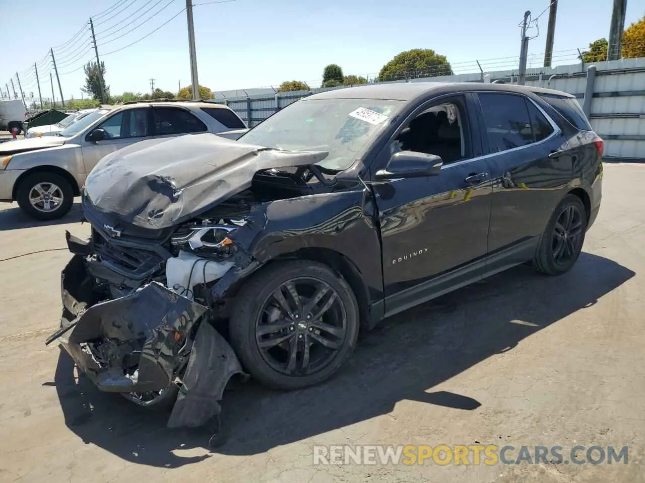 1 Photograph of a damaged car 2GNAXKEV0L6134770 CHEVROLET EQUINOX 2020
