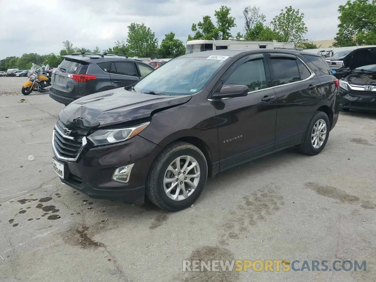 1 Photograph of a damaged car 2GNAXKEV0L6138107 CHEVROLET EQUINOX 2020