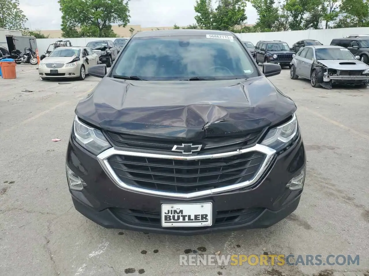 5 Photograph of a damaged car 2GNAXKEV0L6138107 CHEVROLET EQUINOX 2020