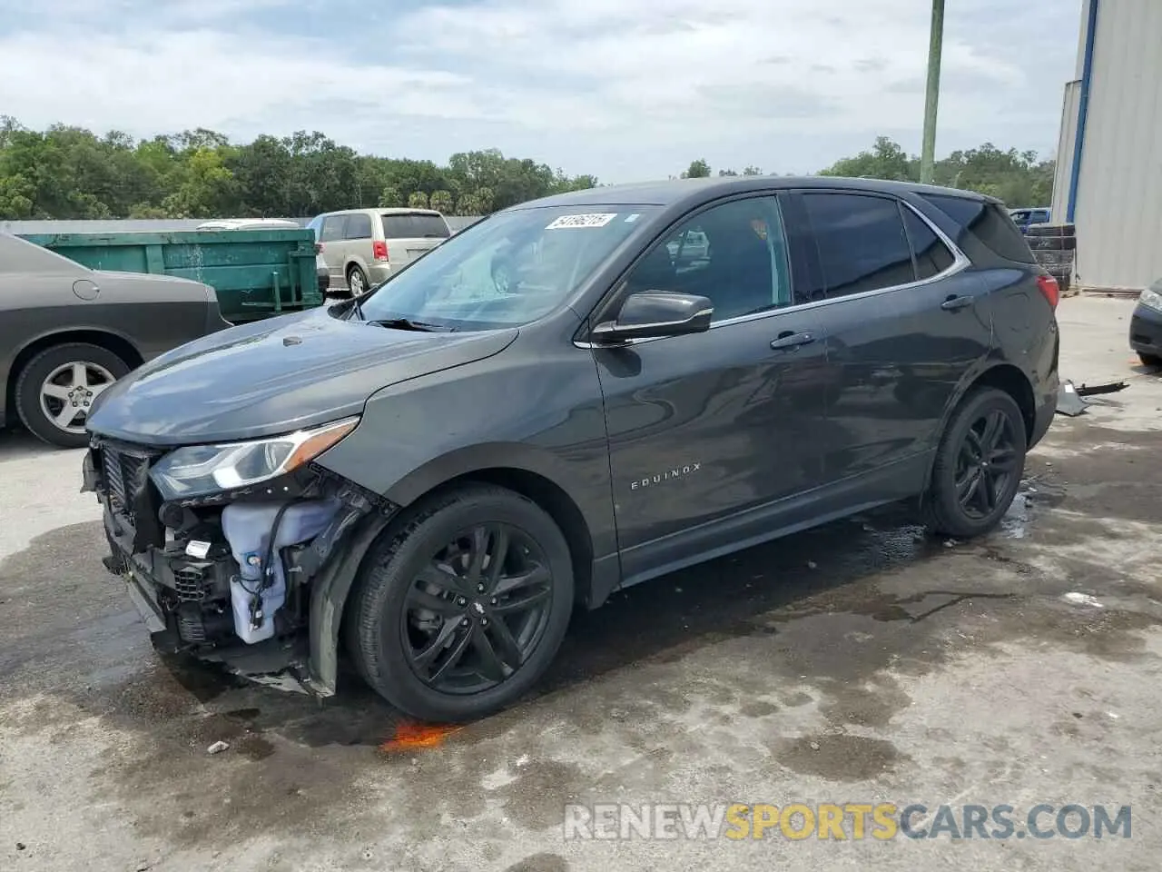 1 Photograph of a damaged car 2GNAXKEV0L6218586 CHEVROLET EQUINOX 2020