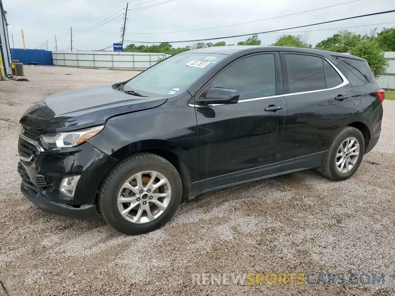 1 Photograph of a damaged car 2GNAXKEV0L6223125 CHEVROLET EQUINOX 2020
