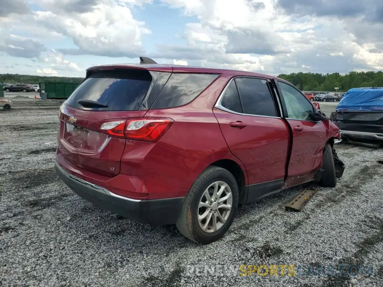 3 Photograph of a damaged car 2GNAXKEV0L6267626 CHEVROLET EQUINOX 2020