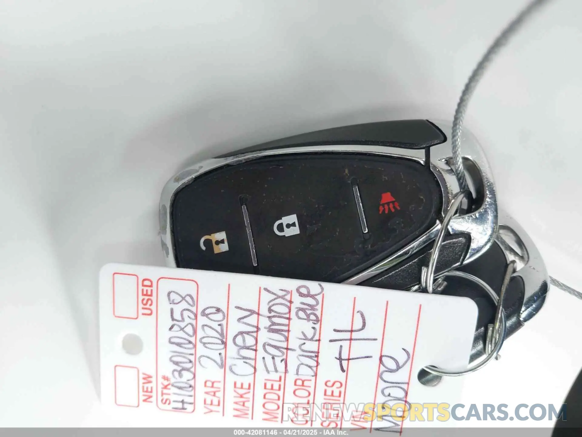 11 Фотография поврежденного автомобиля 2GNAXKEV1L6117203 CHEVROLET EQUINOX 2020