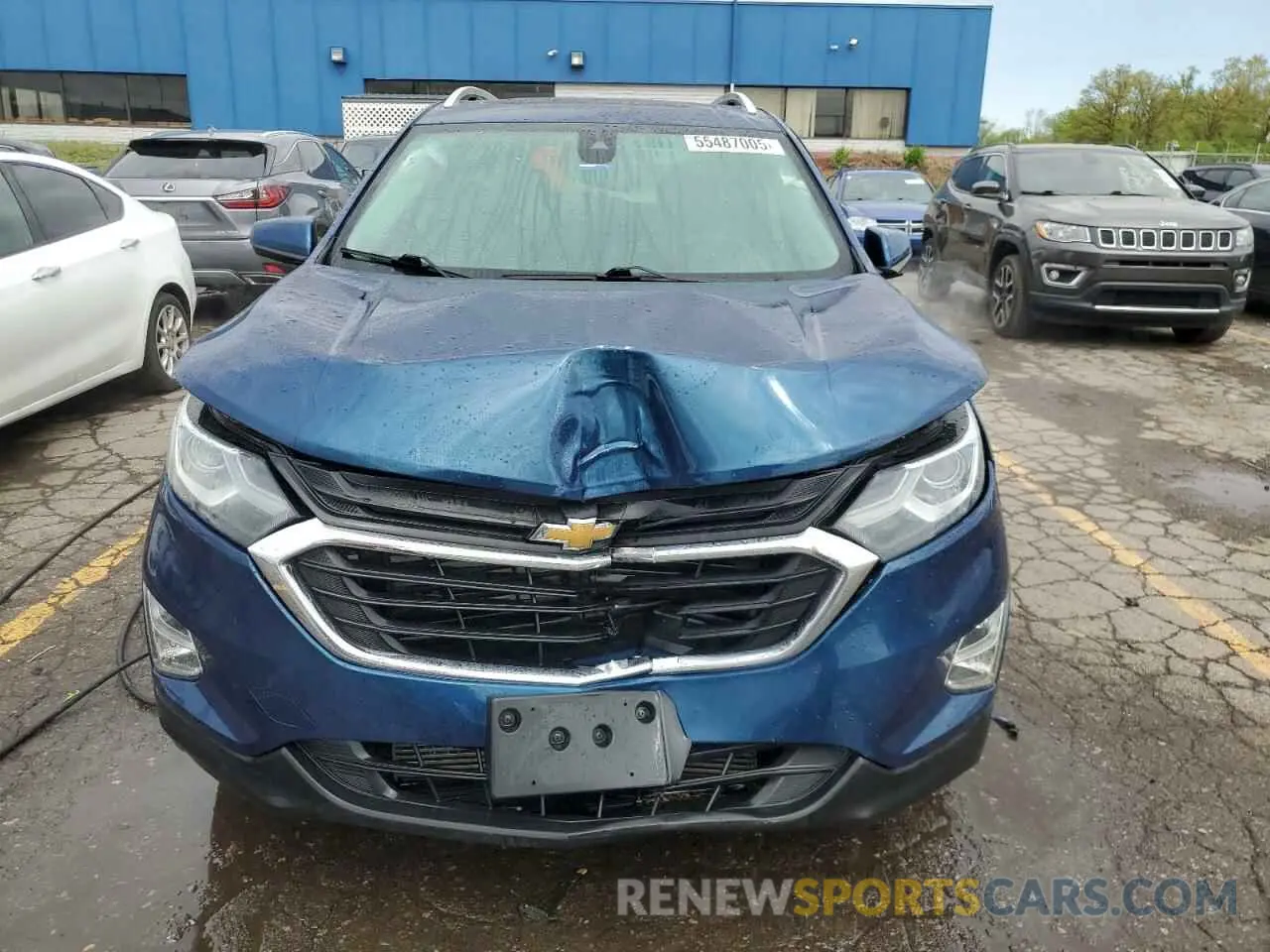 5 Photograph of a damaged car 2GNAXKEV1L6229886 CHEVROLET EQUINOX 2020