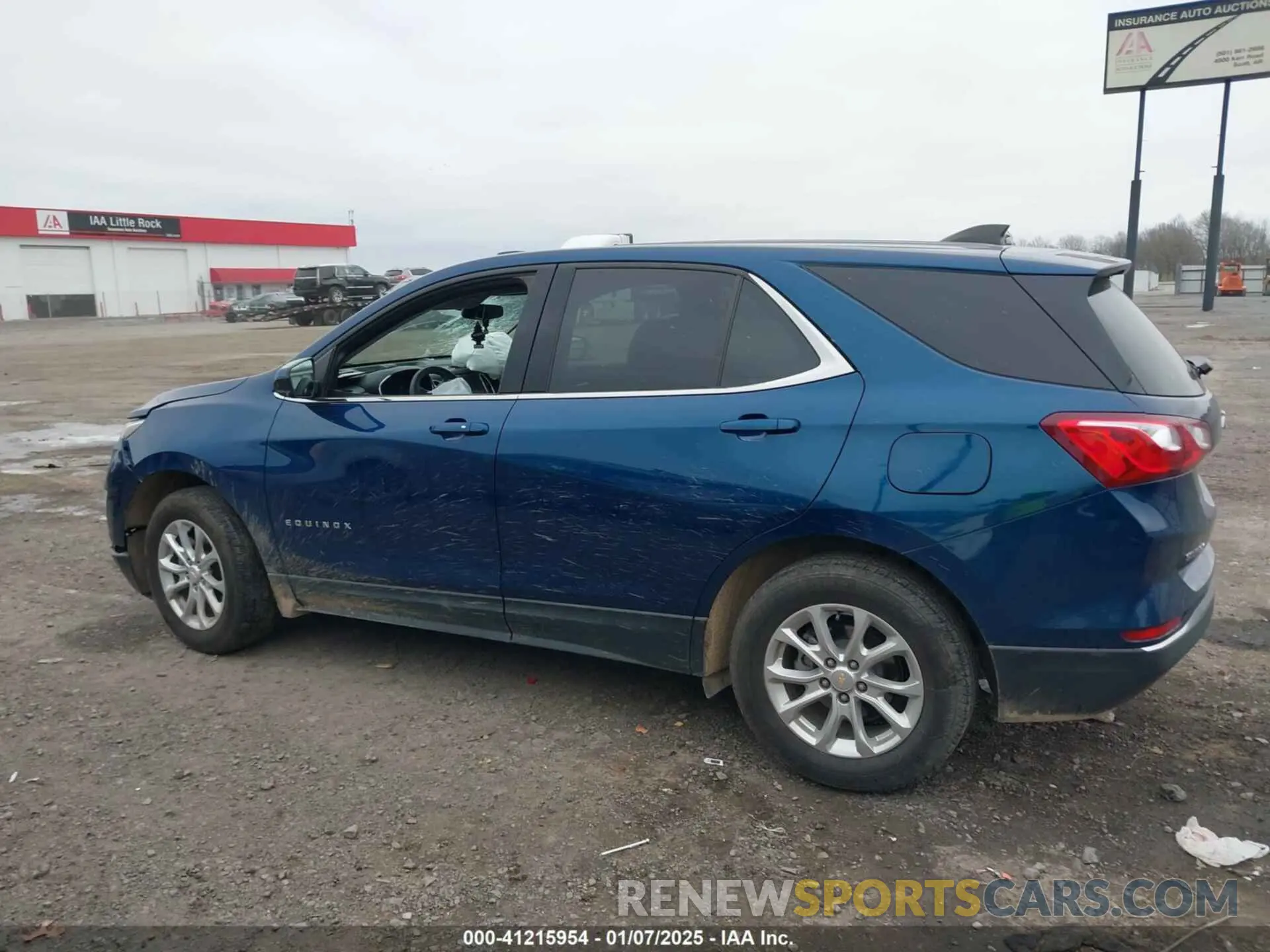 14 Фотография поврежденного автомобиля 2GNAXKEV3L6172042 CHEVROLET EQUINOX 2020