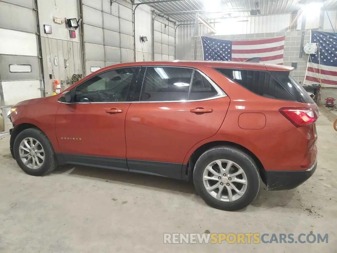 2 Photograph of a damaged car 2GNAXKEV5L6115664 CHEVROLET EQUINOX 2020
