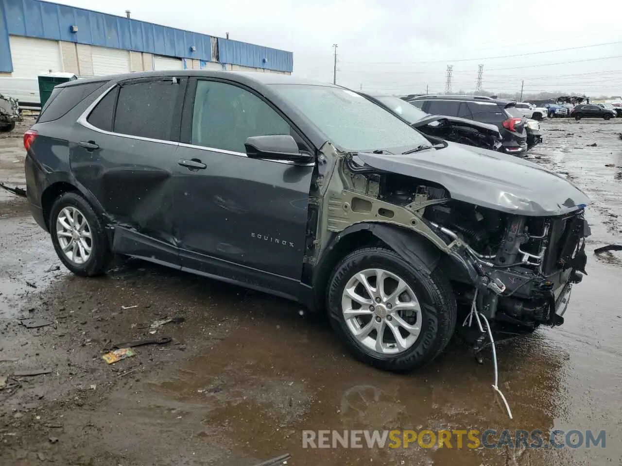 4 Photograph of a damaged car 2GNAXKEV5L6153511 CHEVROLET EQUINOX 2020