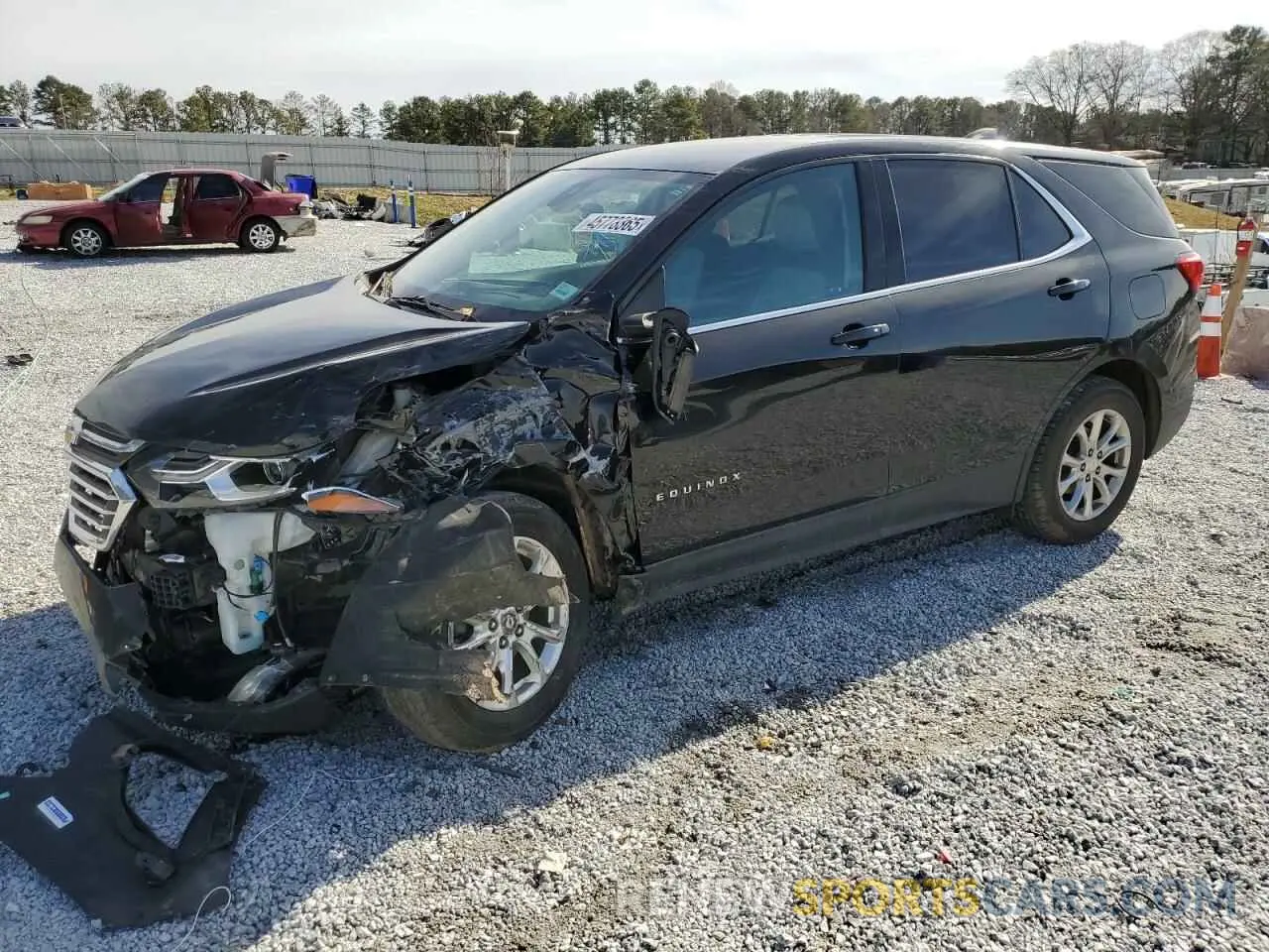 1 Photograph of a damaged car 2GNAXKEV5L6227249 CHEVROLET EQUINOX 2020