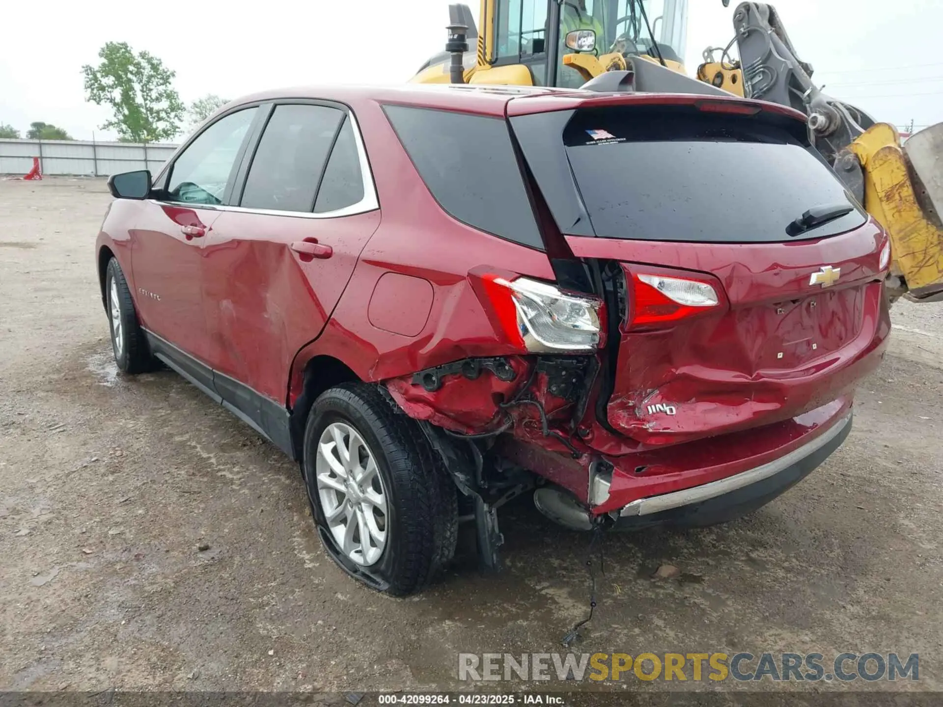 3 Фотография поврежденного автомобиля 2GNAXKEV5L6262664 CHEVROLET EQUINOX 2020