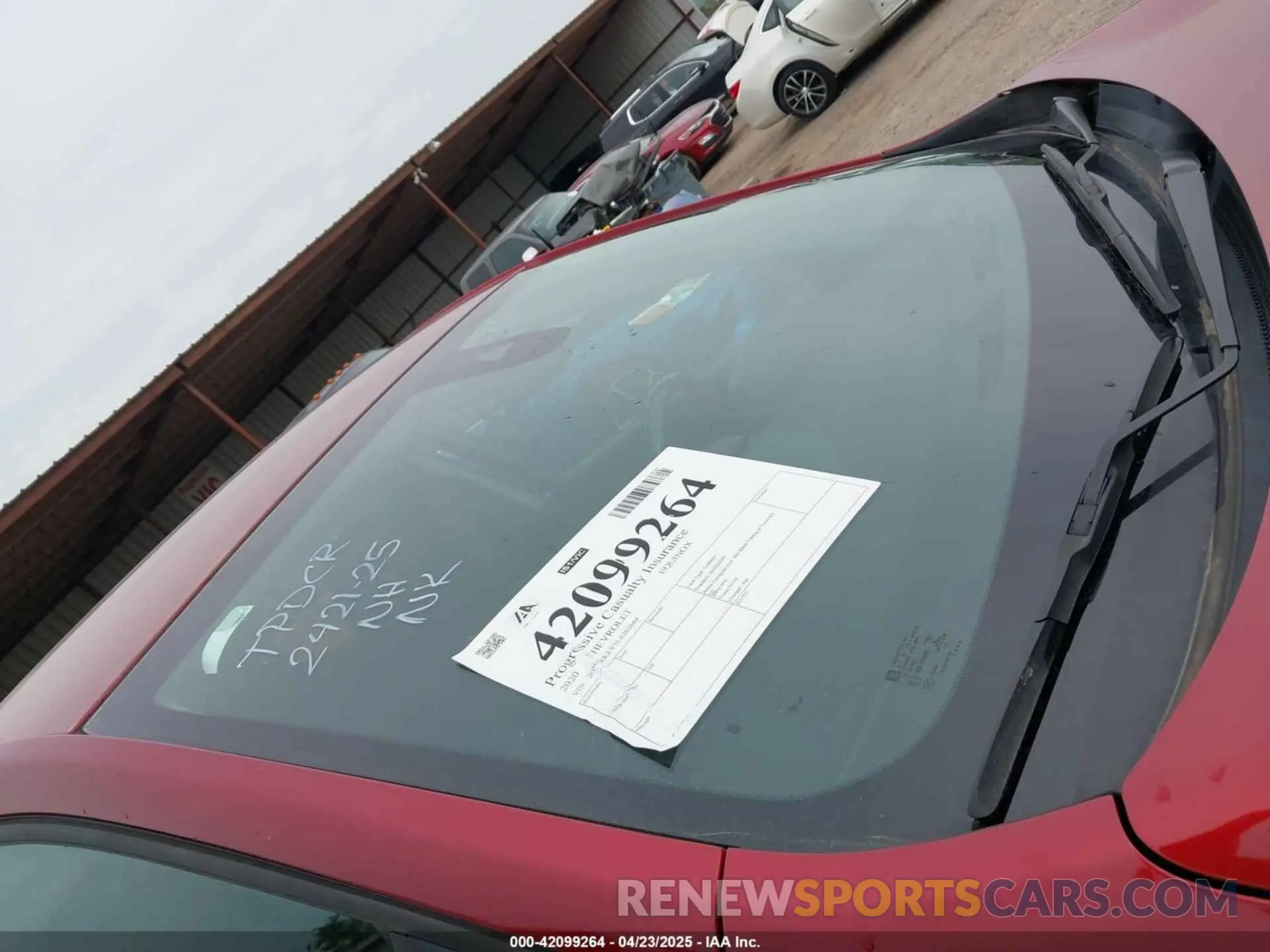 5 Фотография поврежденного автомобиля 2GNAXKEV5L6262664 CHEVROLET EQUINOX 2020