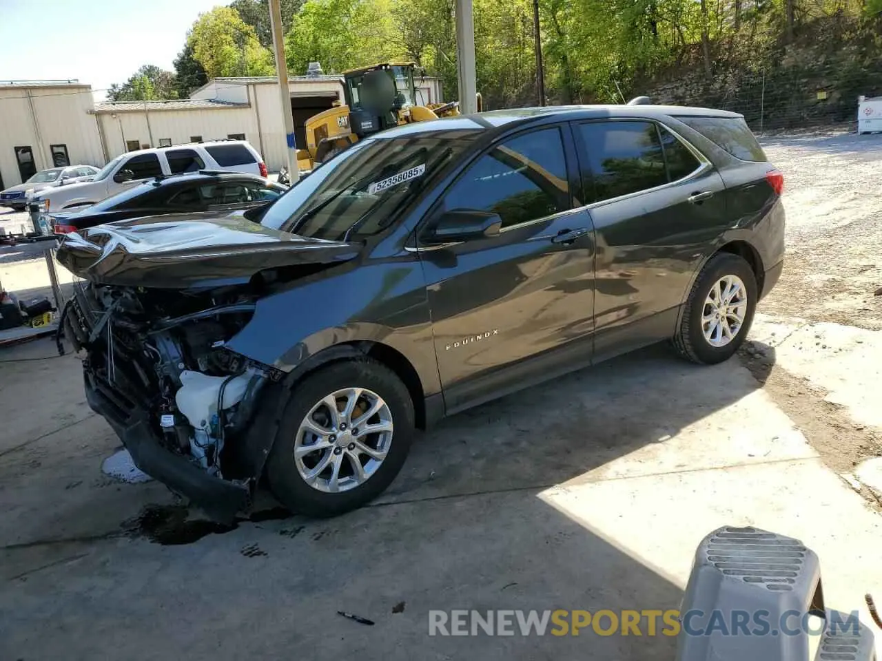 1 Photograph of a damaged car 2GNAXKEV5L6276869 CHEVROLET EQUINOX 2020