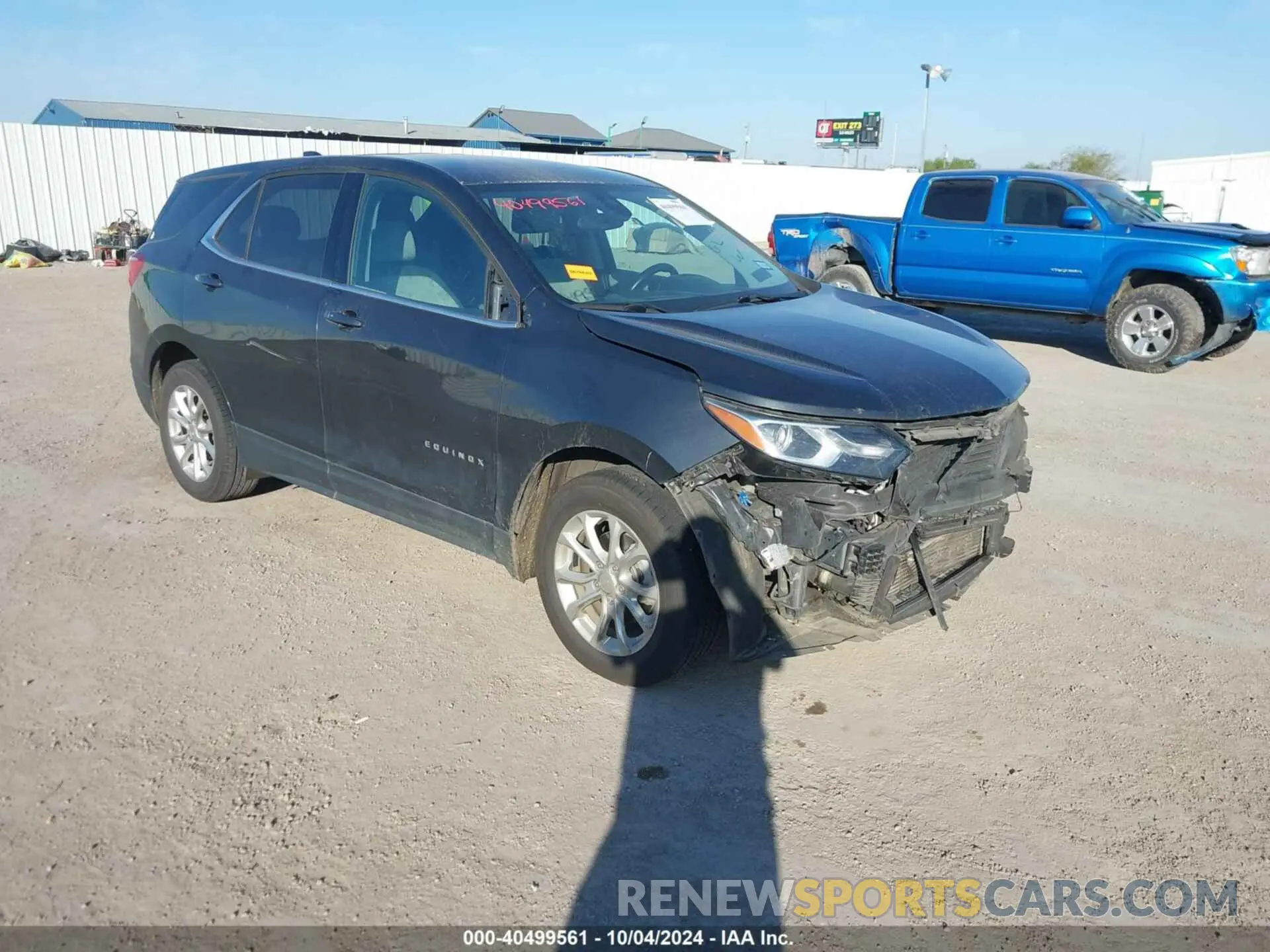 1 Фотография поврежденного автомобиля 2GNAXKEV6L6124440 CHEVROLET EQUINOX 2020