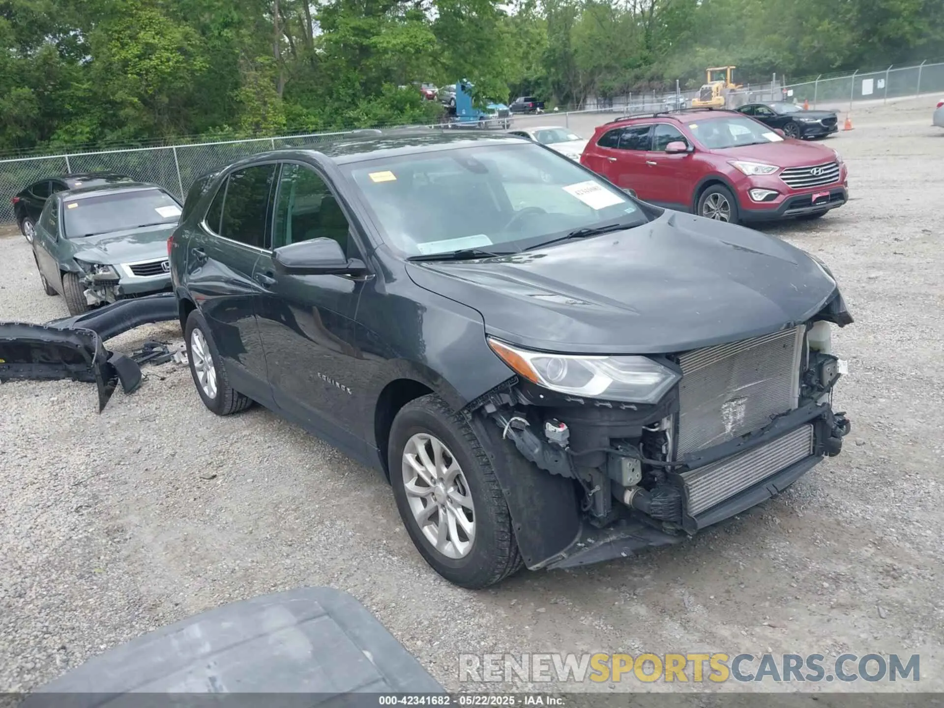 1 Фотография поврежденного автомобиля 2GNAXKEV6L6148740 CHEVROLET EQUINOX 2020