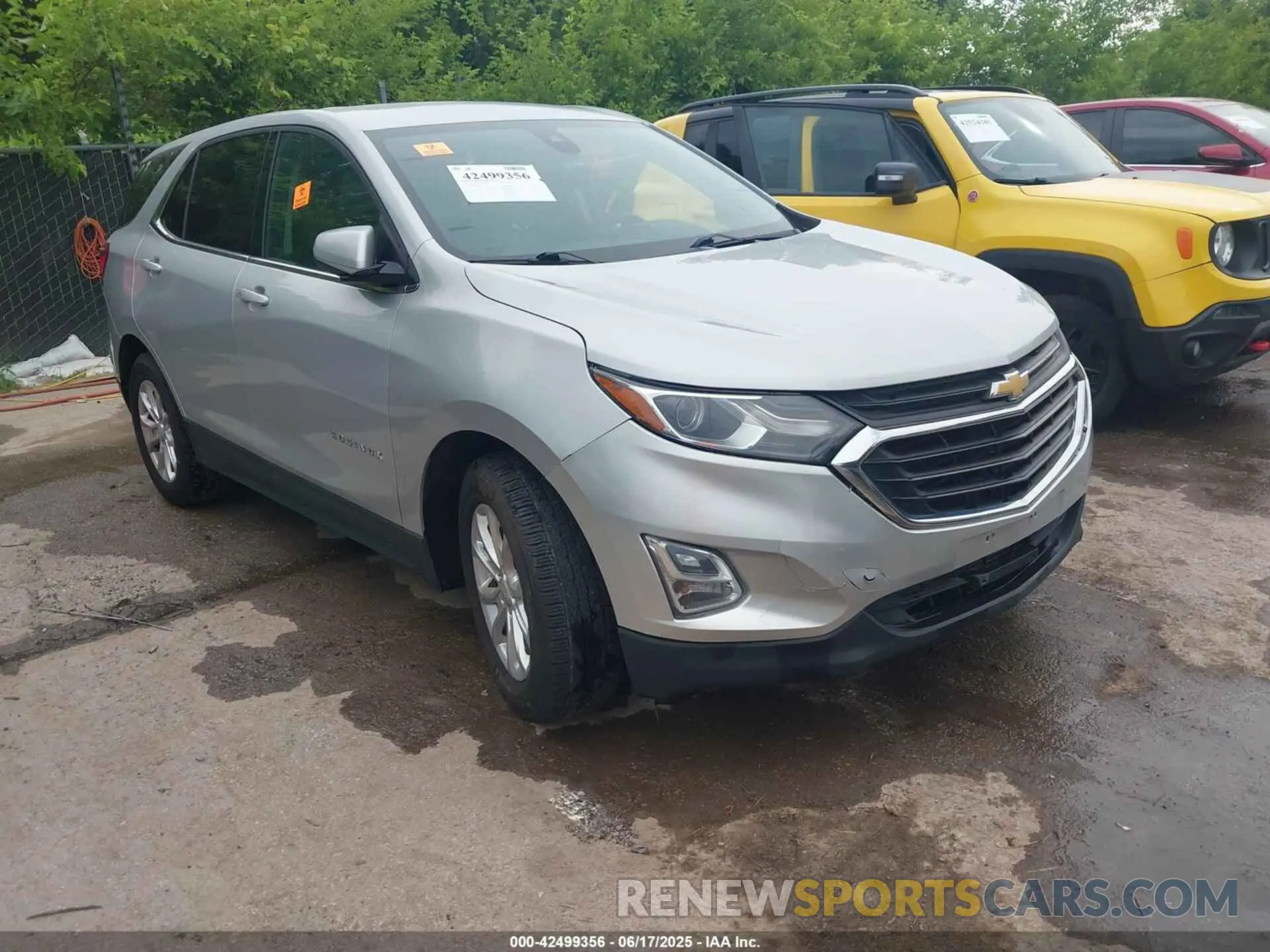 1 Photograph of a damaged car 2GNAXKEV6L6161116 CHEVROLET EQUINOX 2020
