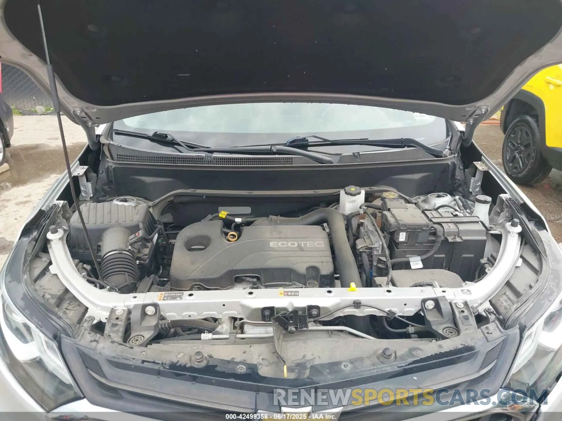 10 Photograph of a damaged car 2GNAXKEV6L6161116 CHEVROLET EQUINOX 2020