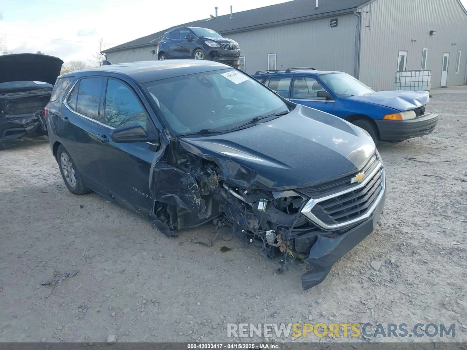1 Фотография поврежденного автомобиля 2GNAXKEV6L6197615 CHEVROLET EQUINOX 2020
