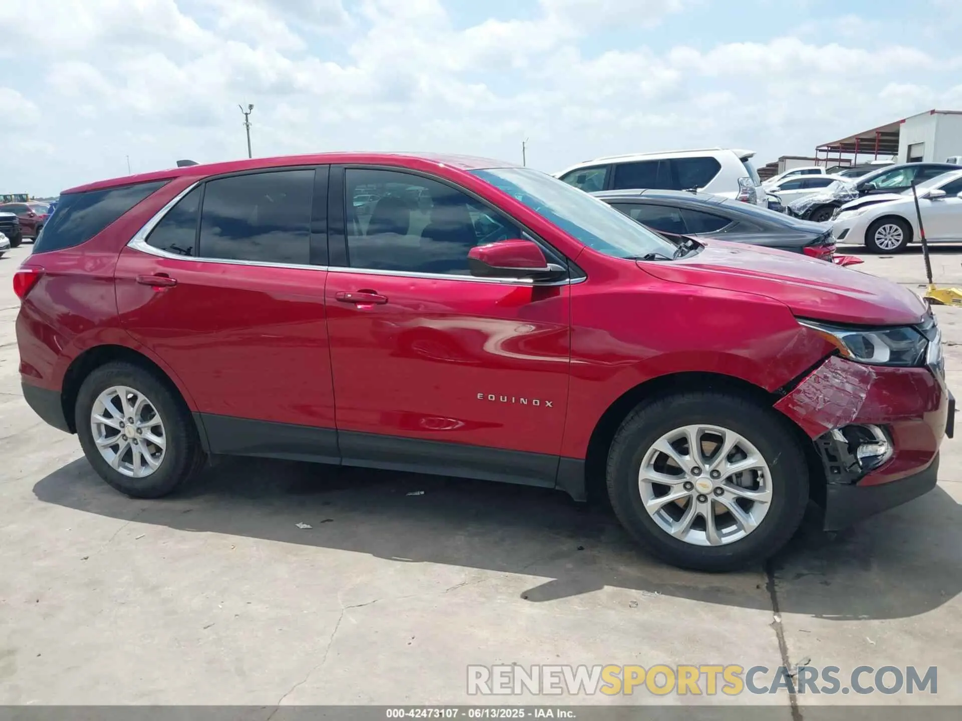 14 Фотография поврежденного автомобиля 2GNAXKEV6L6241421 CHEVROLET EQUINOX 2020