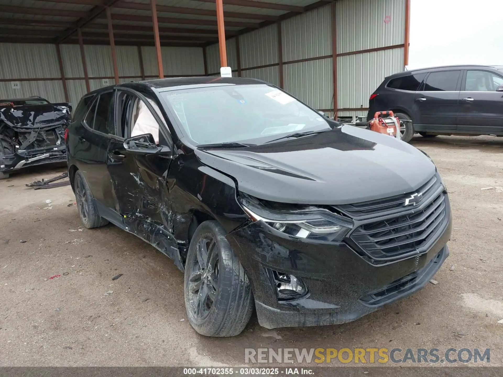 1 Photograph of a damaged car 2GNAXKEV6L6281028 CHEVROLET EQUINOX 2020