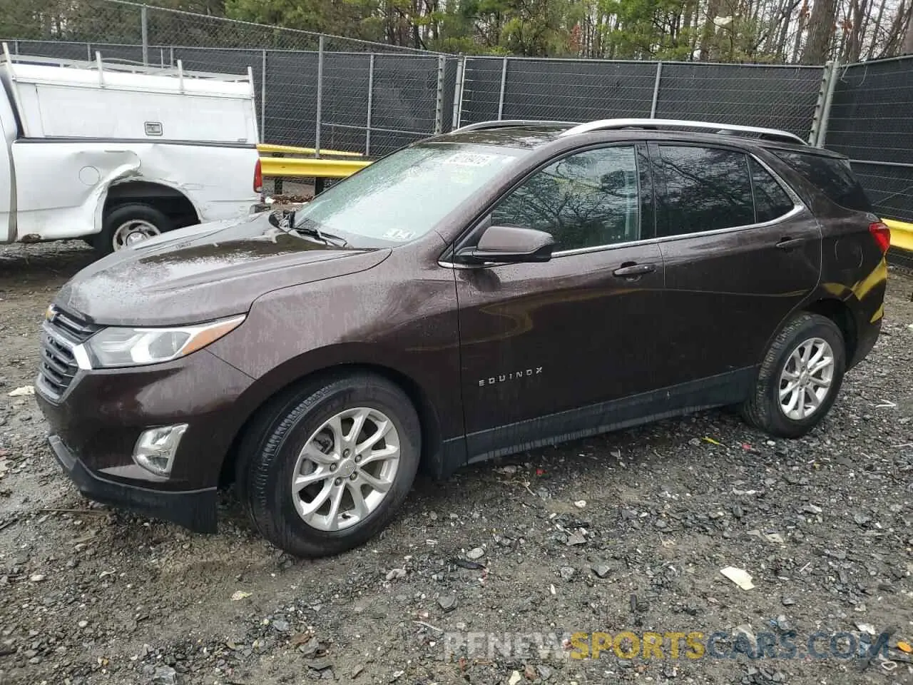 1 Photograph of a damaged car 2GNAXKEV7L6142509 CHEVROLET EQUINOX 2020