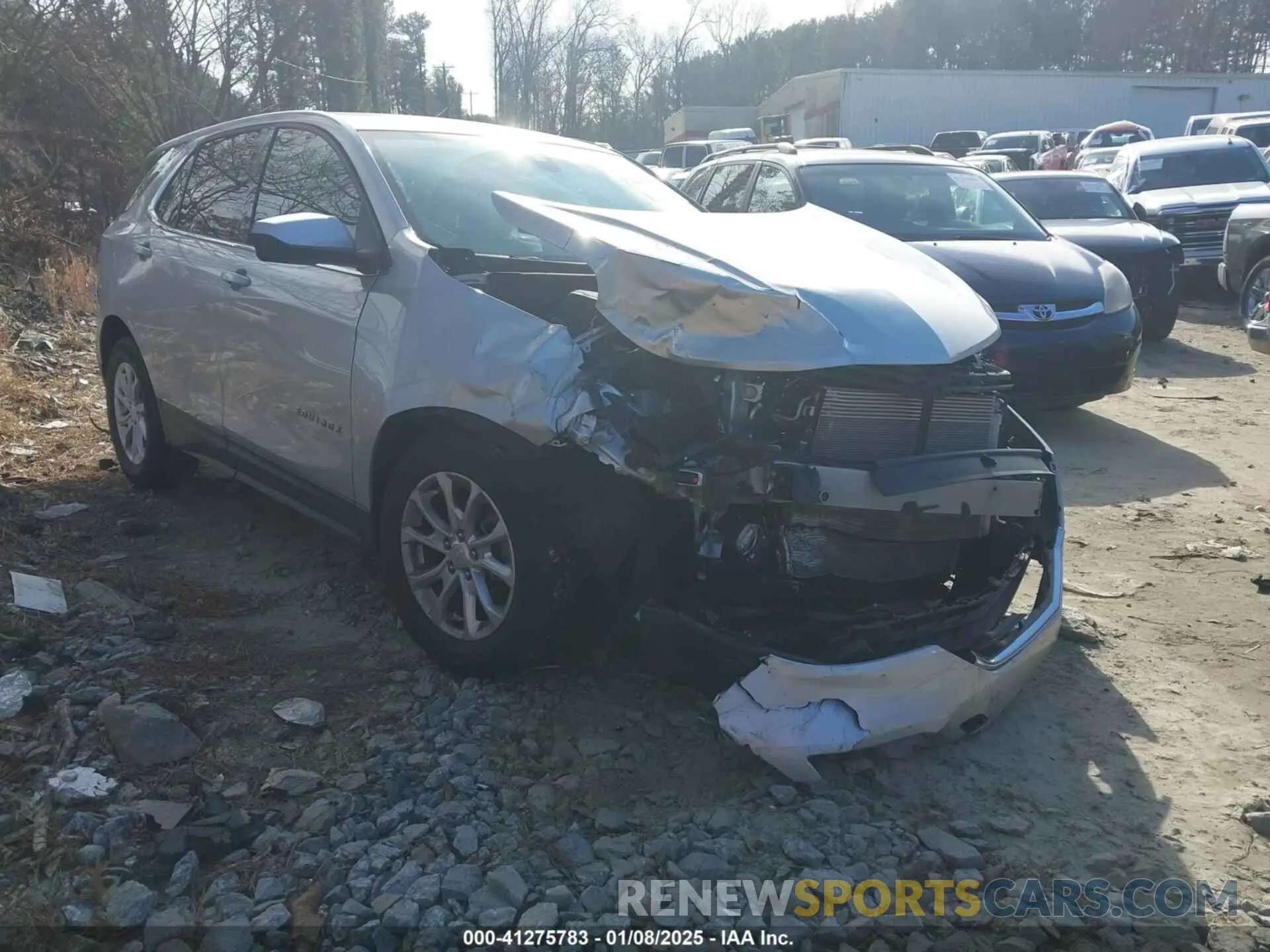 1 Фотография поврежденного автомобиля 2GNAXKEV7L6144454 CHEVROLET EQUINOX 2020