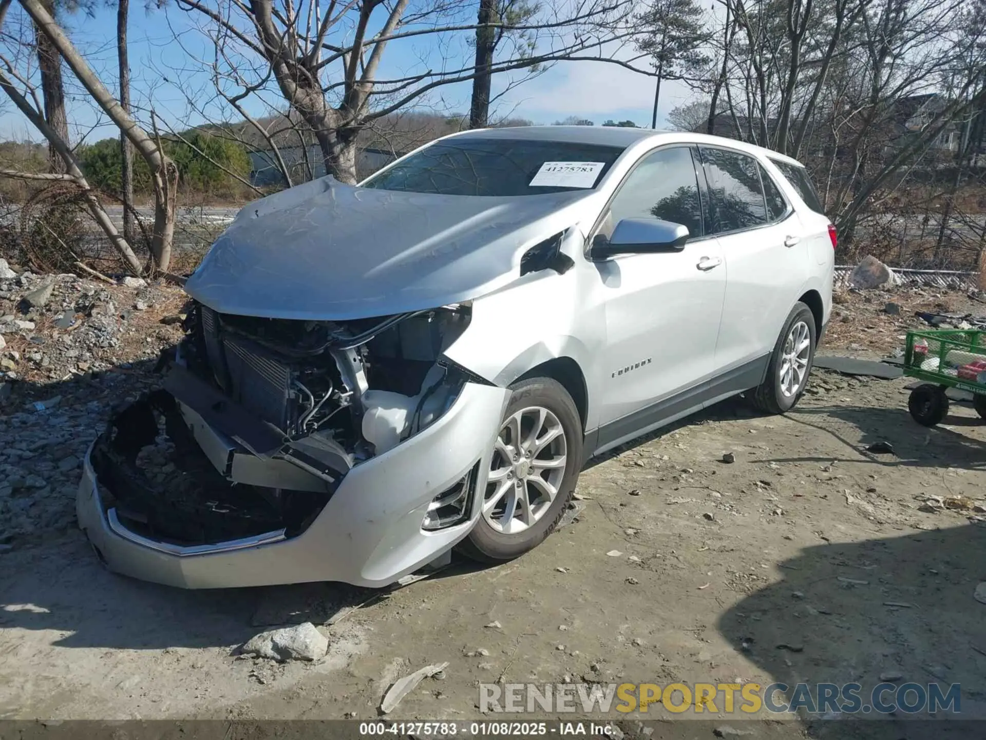 14 Фотография поврежденного автомобиля 2GNAXKEV7L6144454 CHEVROLET EQUINOX 2020