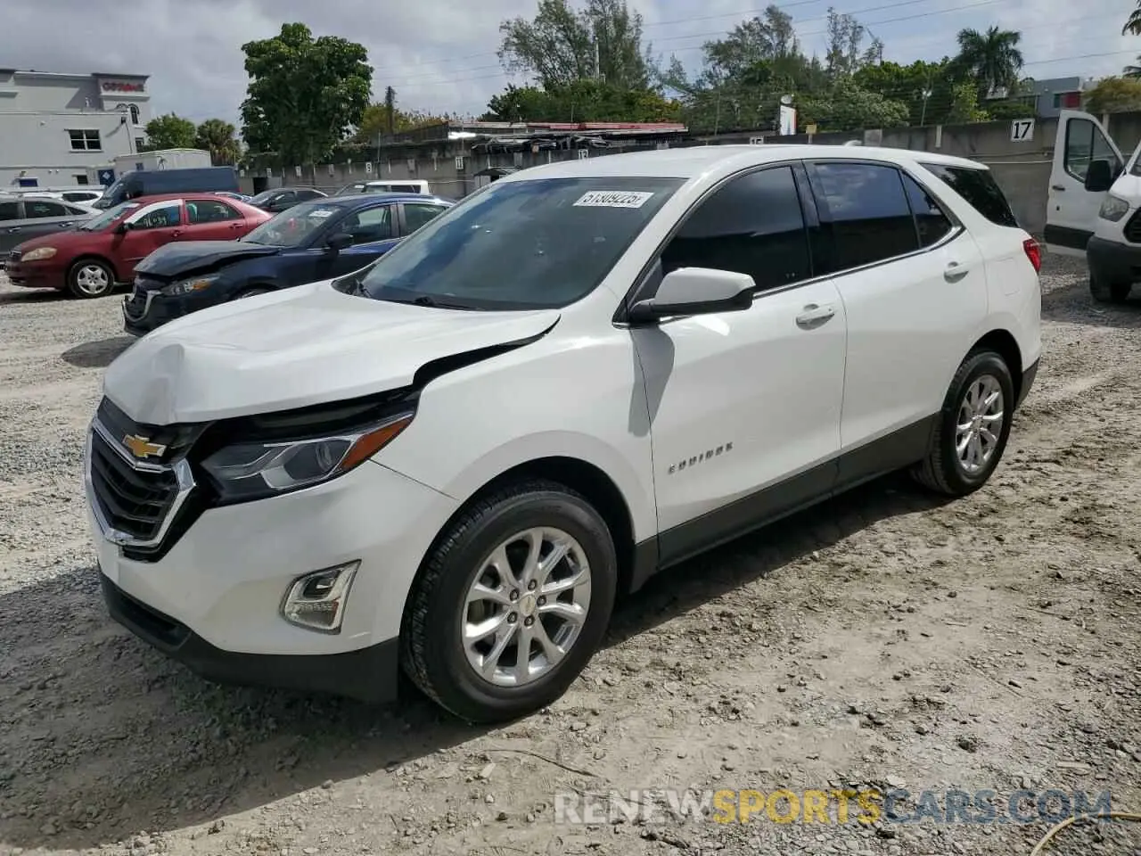1 Photograph of a damaged car 2GNAXKEV7L6183805 CHEVROLET EQUINOX 2020