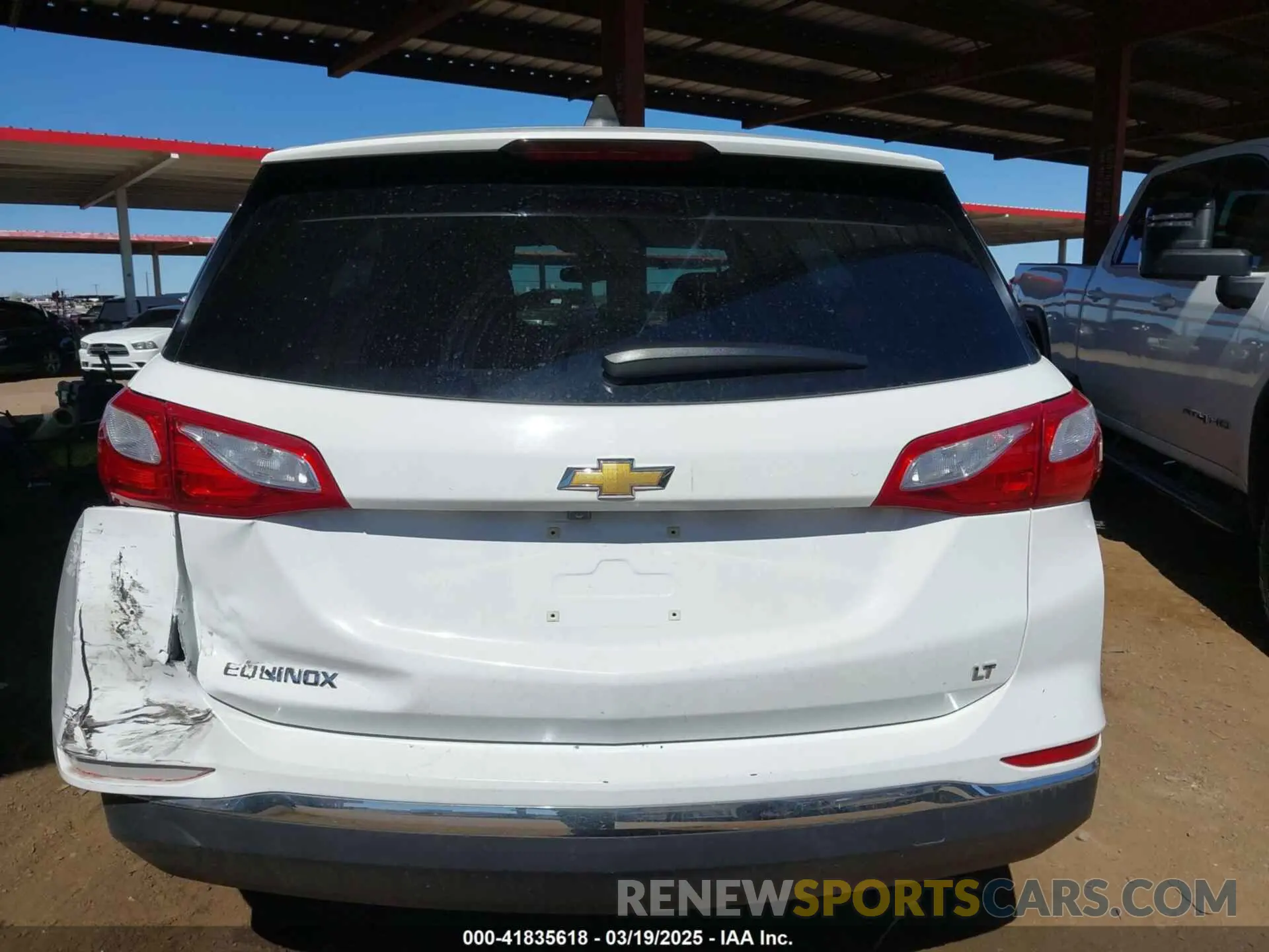 16 Photograph of a damaged car 2GNAXKEV7L6220979 CHEVROLET EQUINOX 2020