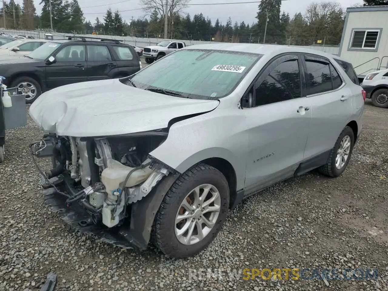 1 Photograph of a damaged car 2GNAXKEV8L6149016 CHEVROLET EQUINOX 2020