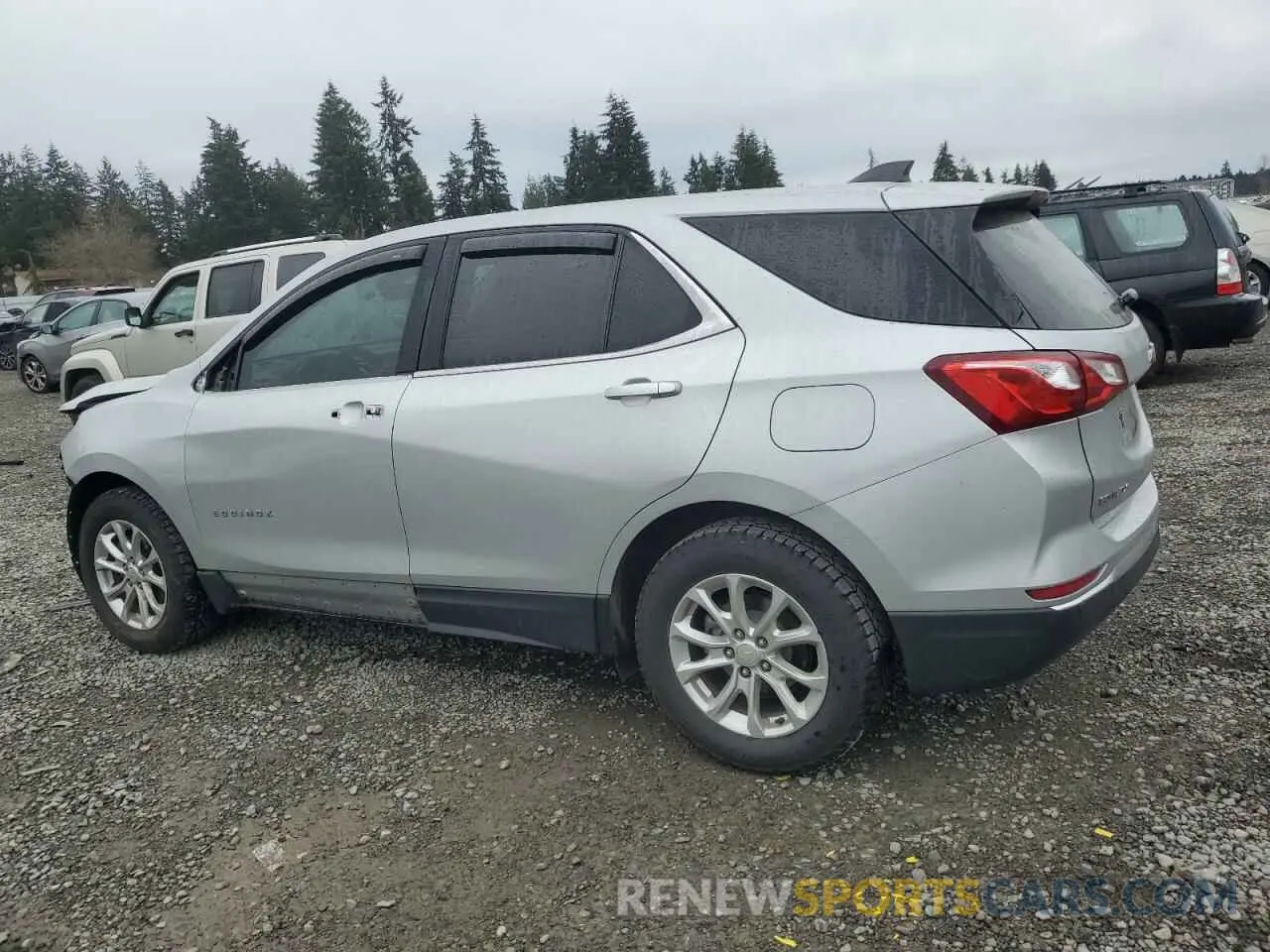 2 Photograph of a damaged car 2GNAXKEV8L6149016 CHEVROLET EQUINOX 2020