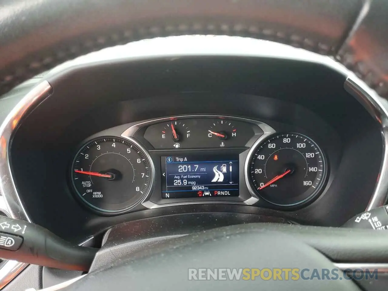 9 Фотография поврежденного автомобиля 2GNAXKEV8L6160663 CHEVROLET EQUINOX 2020