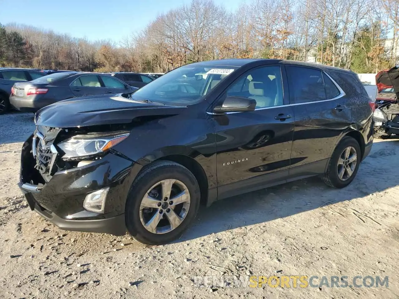 1 Photograph of a damaged car 2GNAXKEV8L6163708 CHEVROLET EQUINOX 2020
