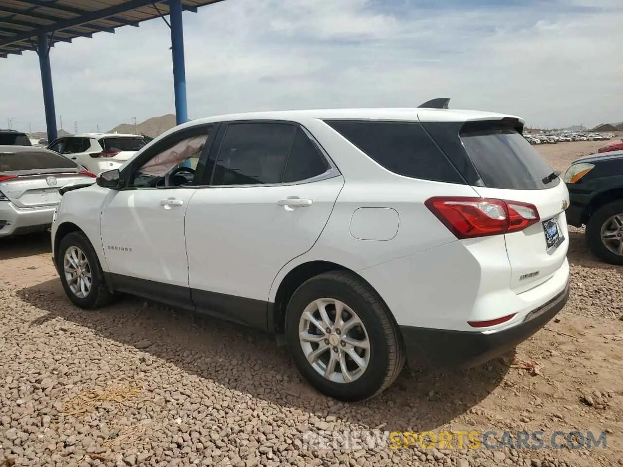 2 Фотография поврежденного автомобиля 2GNAXKEV8L6237919 CHEVROLET EQUINOX 2020