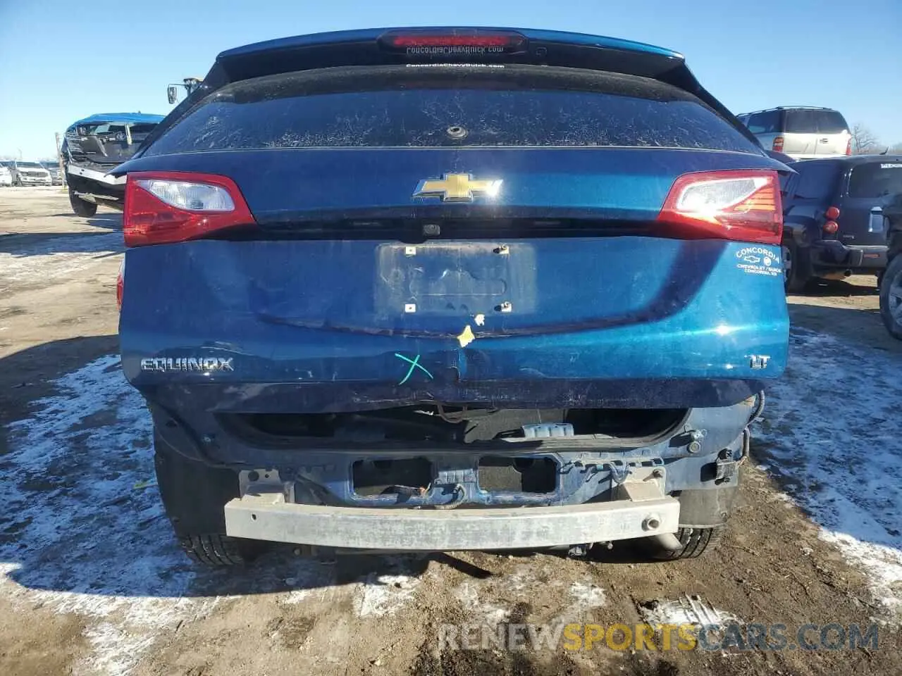 6 Фотография поврежденного автомобиля 2GNAXKEV9L6249948 CHEVROLET EQUINOX 2020